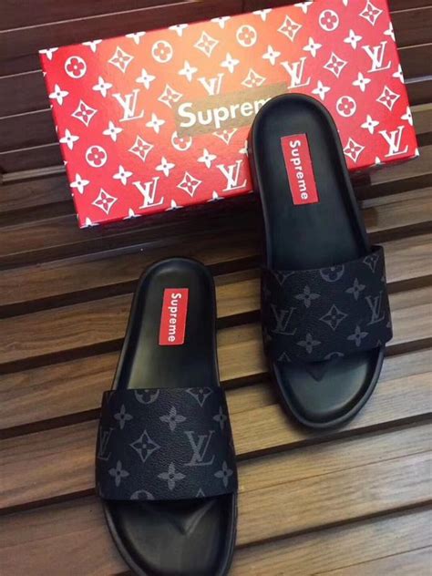 claquette louis vuitton homme|Louis Vuitton slippers.